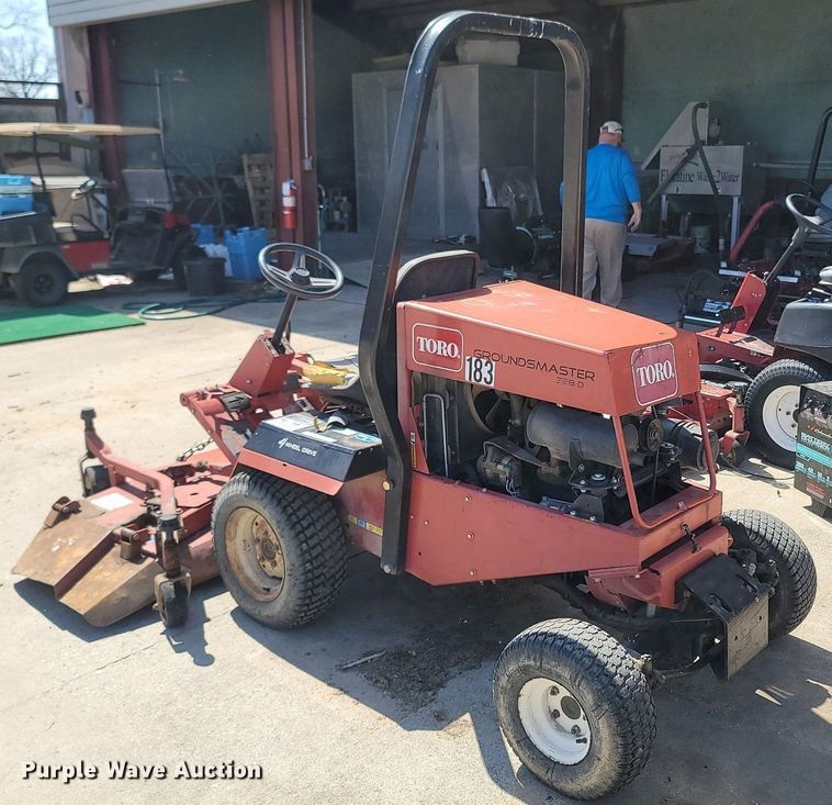 image for item MB9912 Toro 328D  ZTR lawn mower