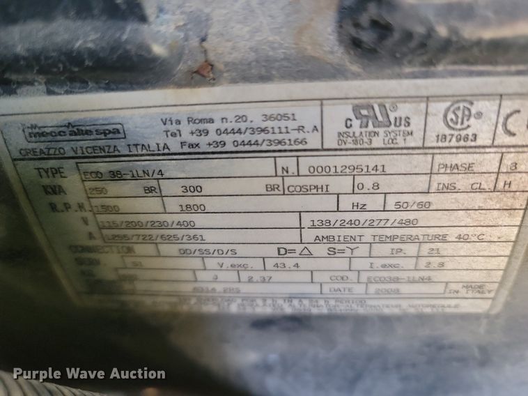 image for item MB9914 Pramac GS2275  generator