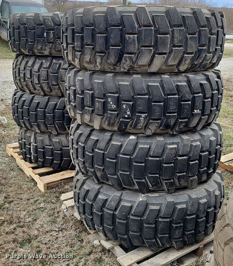 image for item MC9729 (8) 15.5/80R20 tires