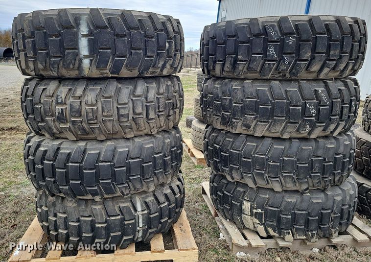 image for item MC9729 (8) 15.5/80R20 tires