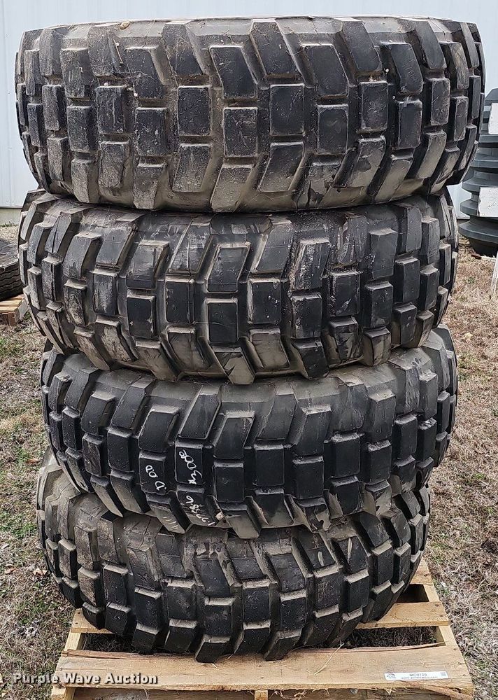 image for item MC9729 (8) 15.5/80R20 tires