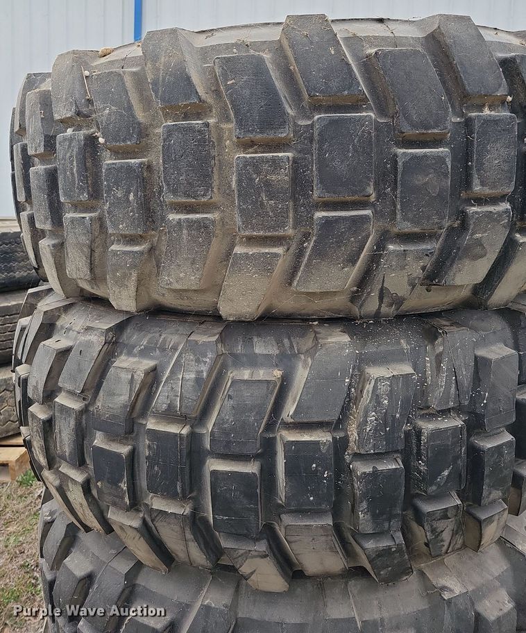 image for item MC9729 (8) 15.5/80R20 tires