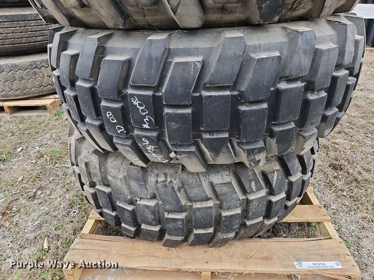image for item MC9729 (8) 15.5/80R20 tires