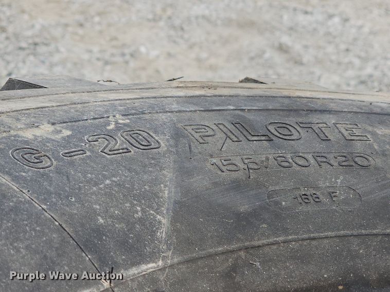 image for item MC9729 (8) 15.5/80R20 tires