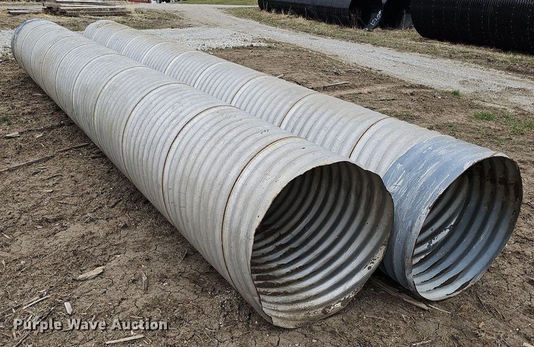 image for item MC9735 (2) 30" diameter culverts