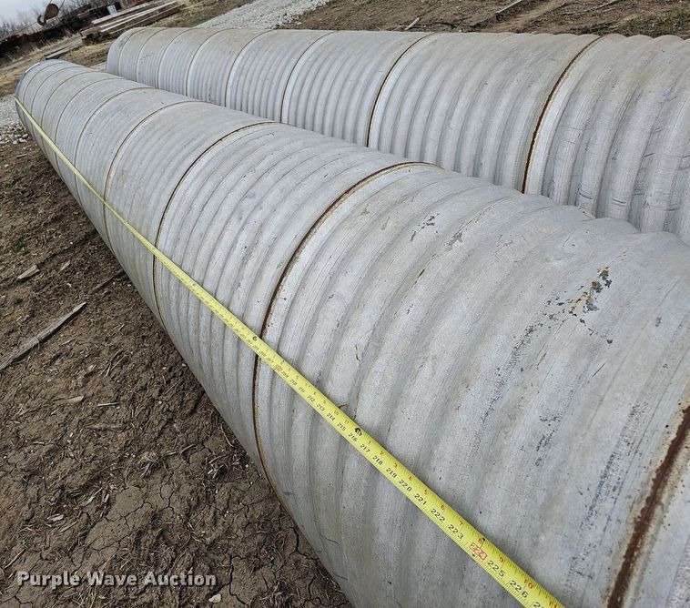 image for item MC9735 (2) 30" diameter culverts