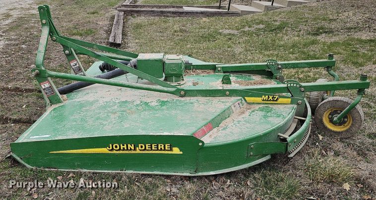 image for item MC9737 John Deere MX7  rotary mower