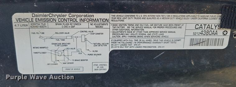 image for item MC9739 2006 Jeep Grand Cherokee Limited  SUV