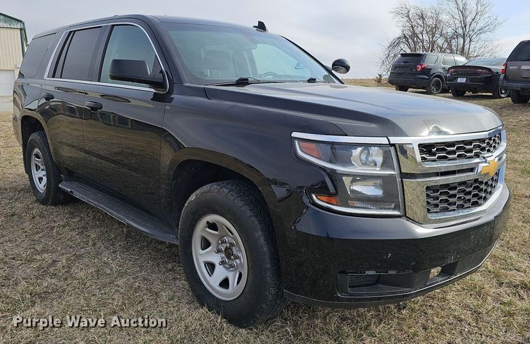 image for item MC9742 2017 Chevrolet Tahoe Police  SUV