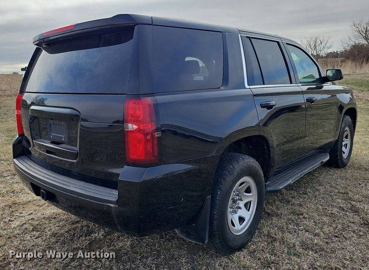 image for item MC9742 2017 Chevrolet Tahoe Police  SUV