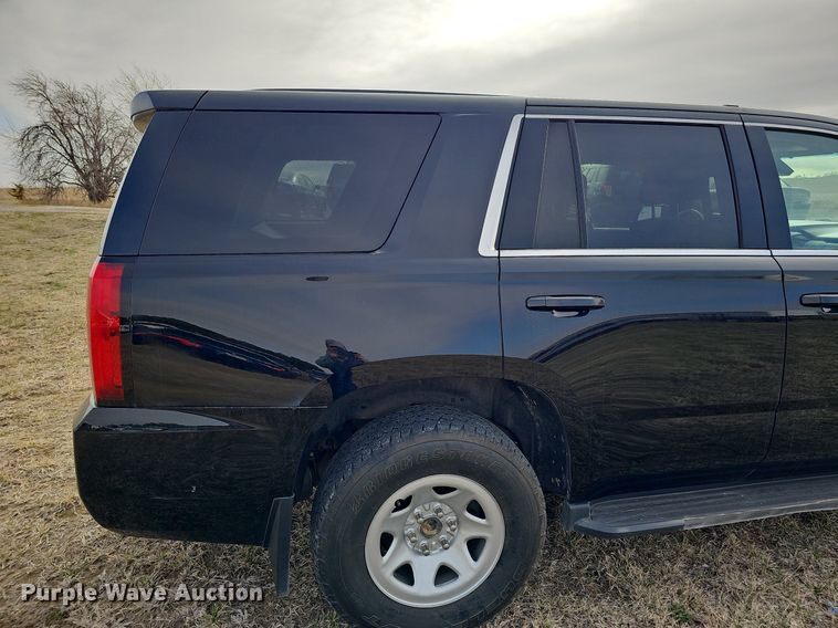 image for item MC9742 2017 Chevrolet Tahoe Police  SUV
