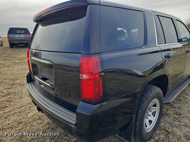 image for item MC9742 2017 Chevrolet Tahoe Police  SUV