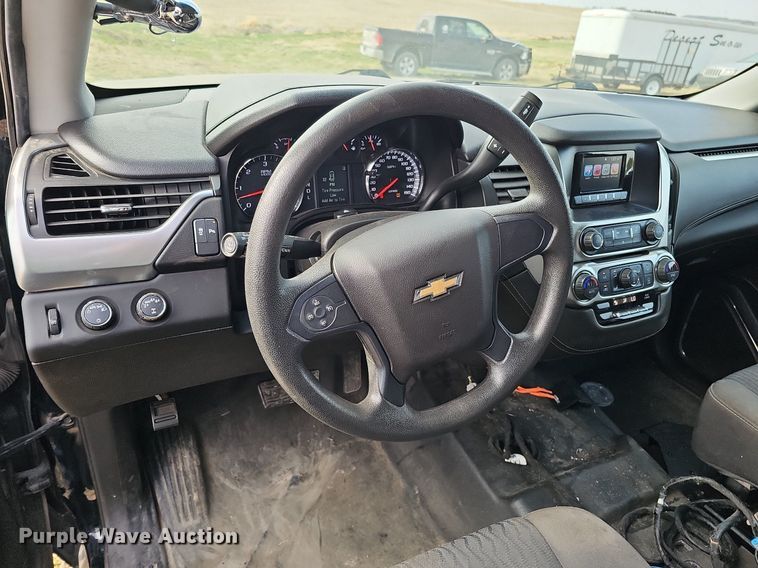 image for item MC9742 2017 Chevrolet Tahoe Police  SUV