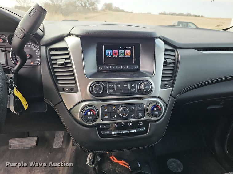 image for item MC9742 2017 Chevrolet Tahoe Police  SUV