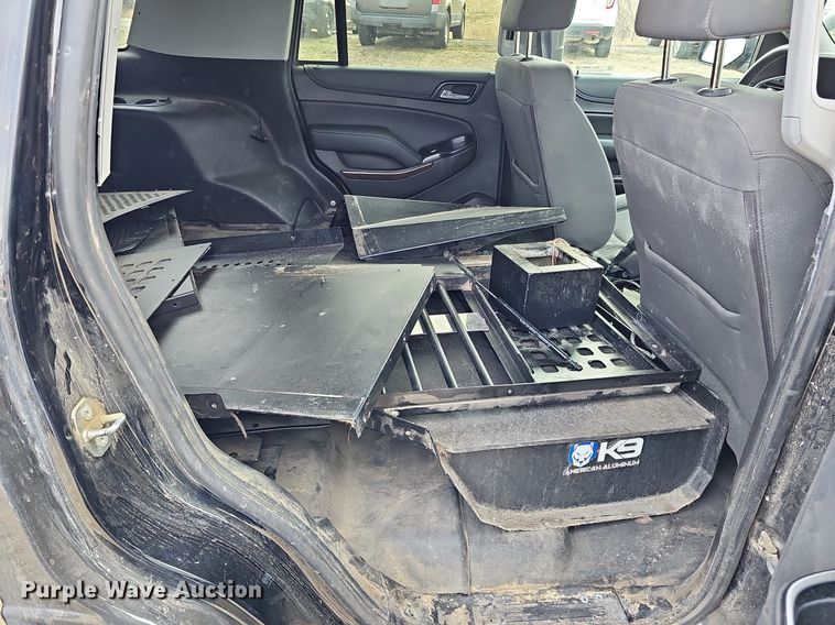 image for item MC9742 2017 Chevrolet Tahoe Police  SUV