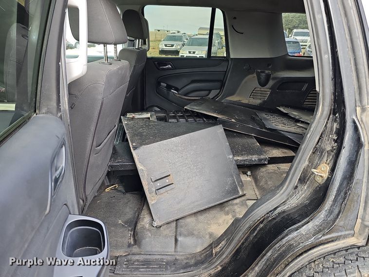 image for item MC9742 2017 Chevrolet Tahoe Police  SUV