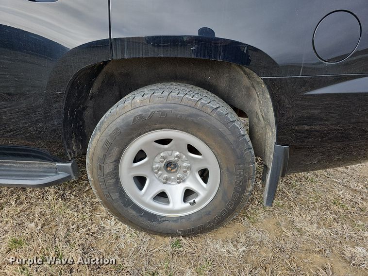 image for item MC9742 2017 Chevrolet Tahoe Police  SUV