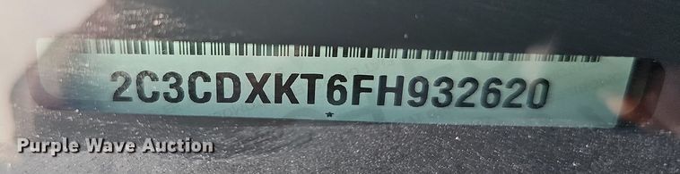 image for item MC9743 2015 Dodge Charger Police