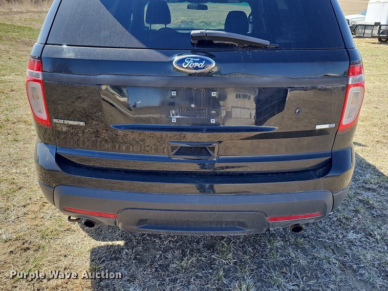 image for item MC9744 2013 Ford Explorer Police Interceptor  SUV