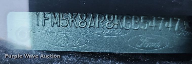 image for item MC9746 2019 Ford Explorer Police Interceptor  SUV