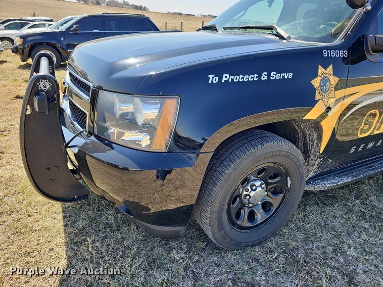 image for item MC9749 2014 Chevrolet Tahoe Police  SUV