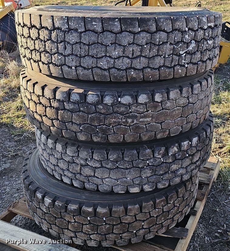 image for item MC9768 (4) 11R22.5 tires