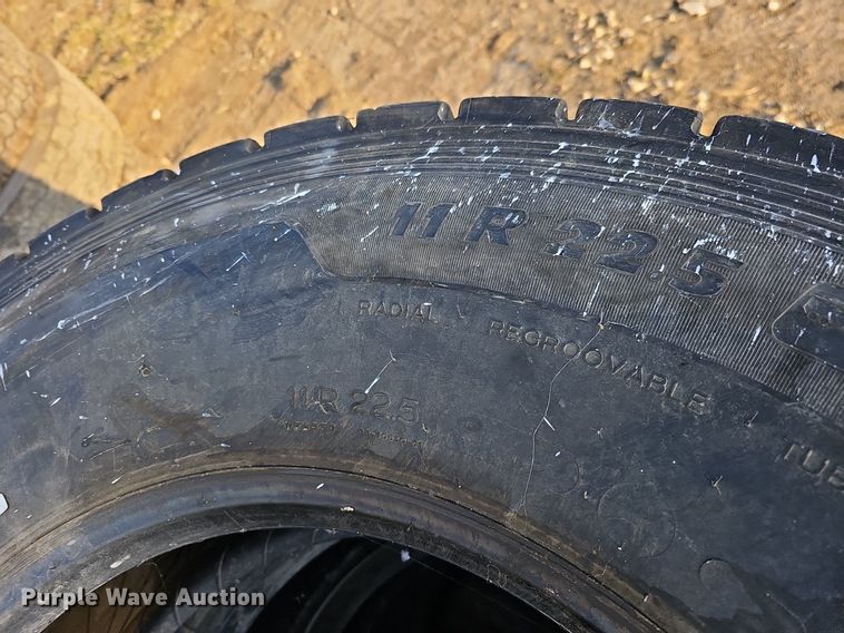 image for item MC9768 (4) 11R22.5 tires