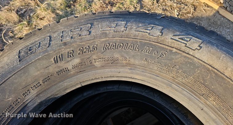 image for item MC9769 (4) 11R22.5 tires