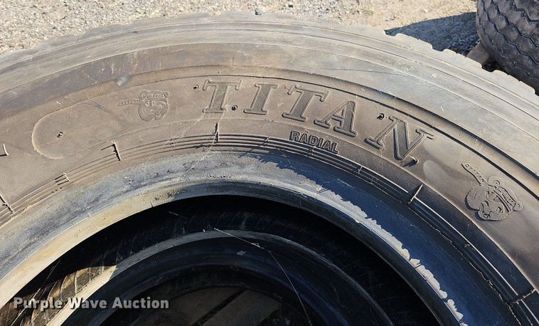 image for item MC9770 (2) Titan TGS2 14.00R24 tires