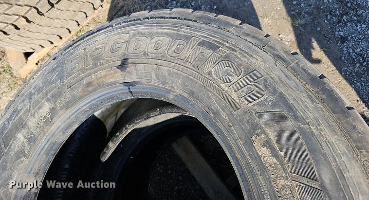 image for item MC9771 (2) BF Goodrich 385/65R22.5 tires