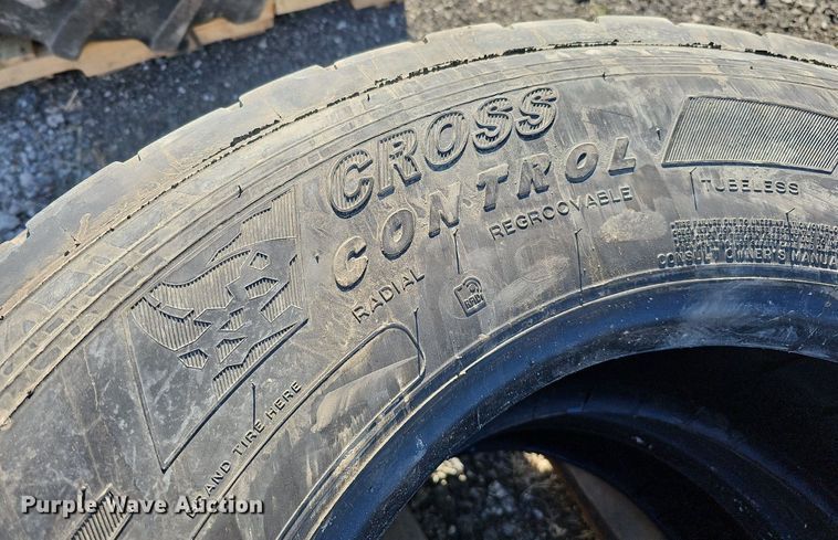 image for item MC9771 (2) BF Goodrich 385/65R22.5 tires