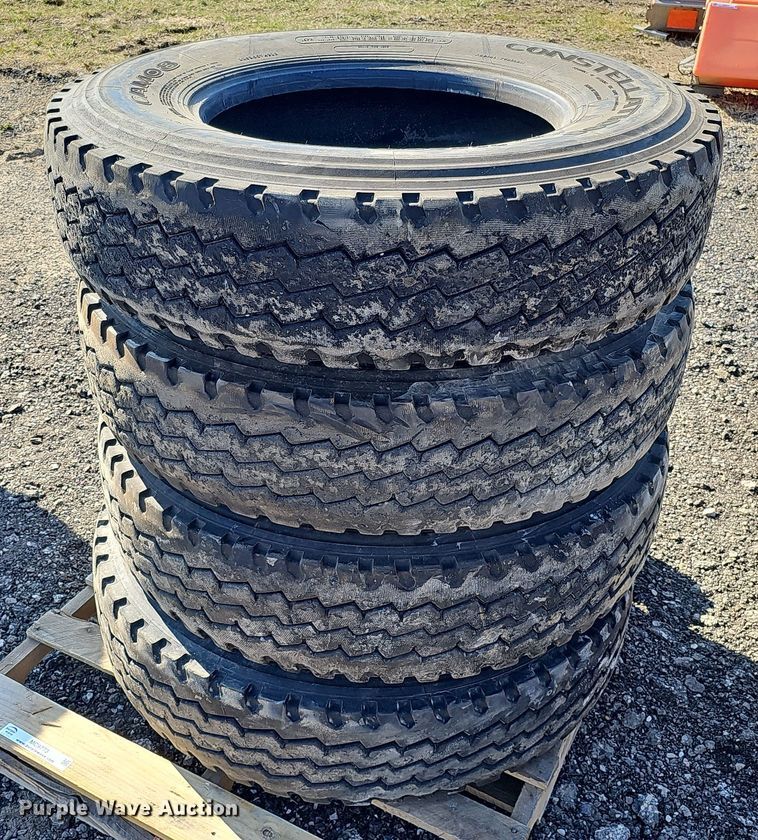 image for item MC9773 (4) Constellation 11R22.5 tires