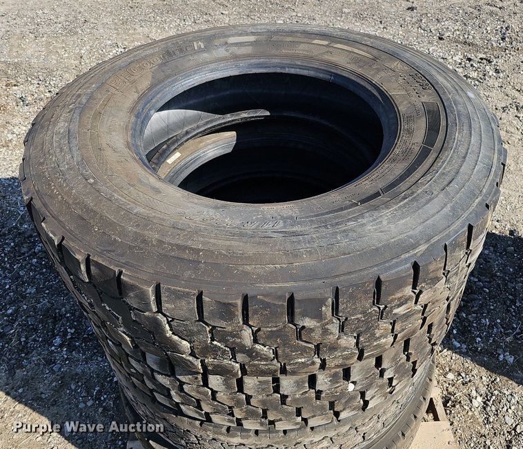 image for item MC9775 (4) BF Goodrich 11R22.5 tires