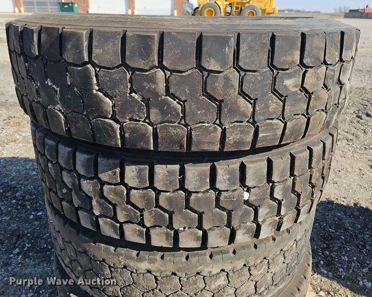 image for item MC9775 (4) BF Goodrich 11R22.5 tires