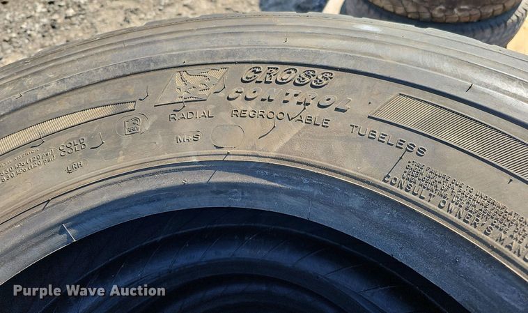 image for item MC9775 (4) BF Goodrich 11R22.5 tires