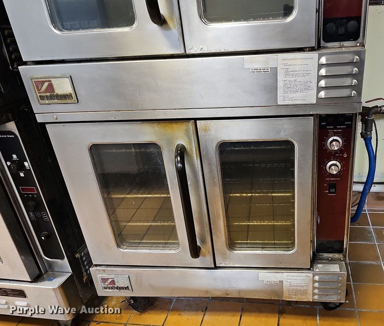 image for item MC9780 Southbend double stack gas ovens