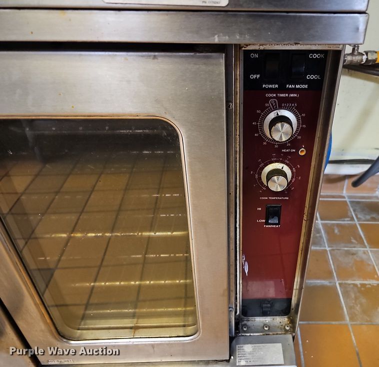 image for item MC9780 Southbend double stack gas ovens