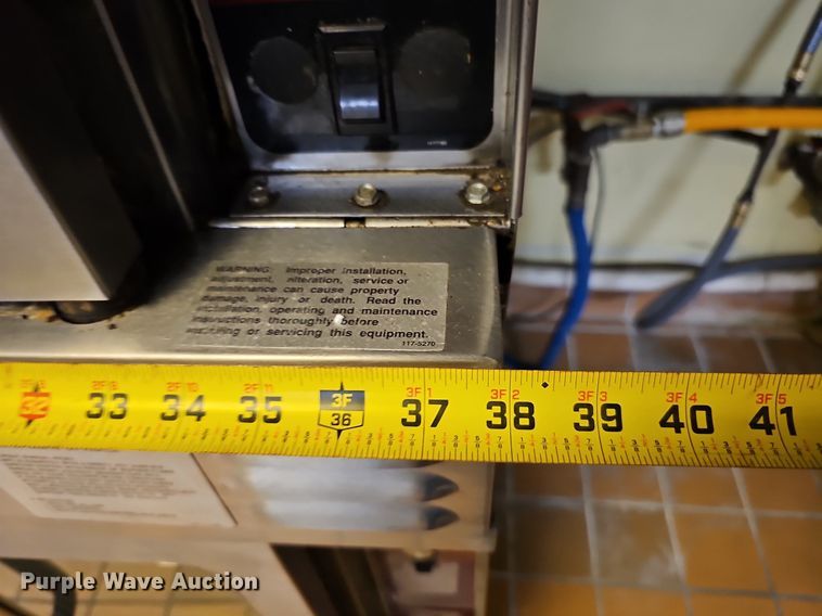 image for item MC9780 Southbend double stack gas ovens