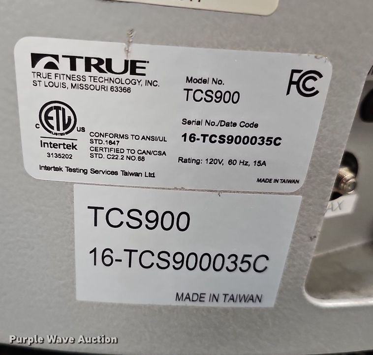 image for item MC9783 True TCS900  treadmill