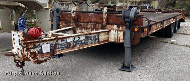 image for item MG9784 1998 Belshe DT-235  equipment trailer