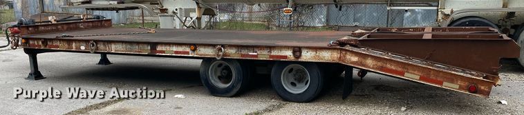 image for item MG9784 1998 Belshe DT-235  equipment trailer