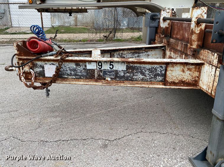 image for item MG9784 1998 Belshe DT-235  equipment trailer