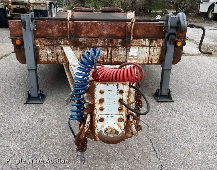 image for item MG9784 1998 Belshe DT-235  equipment trailer