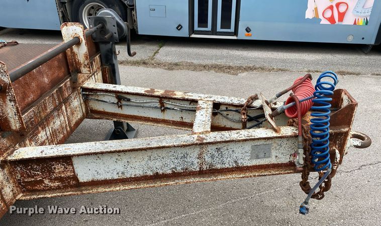 image for item MG9784 1998 Belshe DT-235  equipment trailer