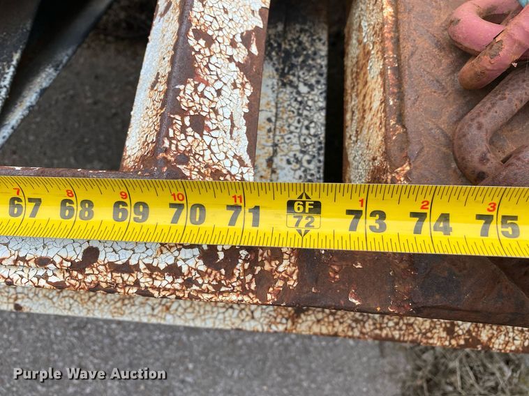 image for item MG9784 1998 Belshe DT-235  equipment trailer