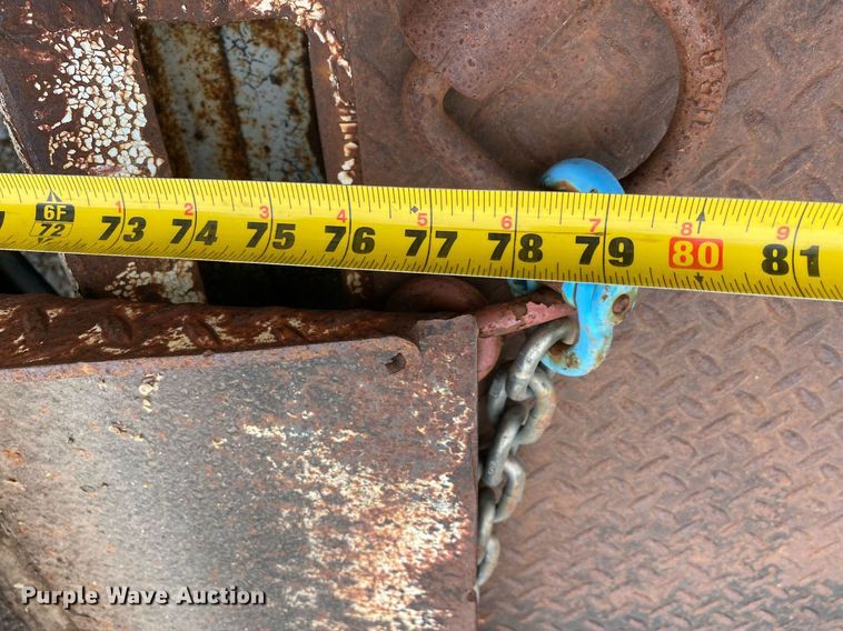 image for item MG9784 1998 Belshe DT-235  equipment trailer