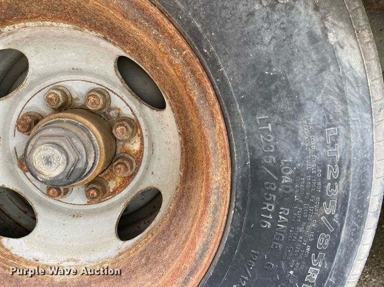 image for item MG9784 1998 Belshe DT-235  equipment trailer