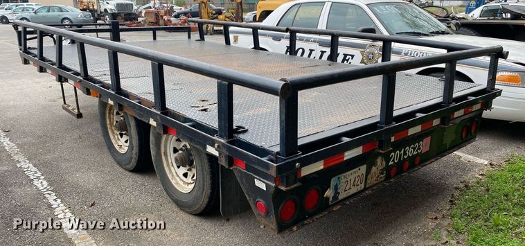 image for item MG9785 2013 PJ  flatbed trailer