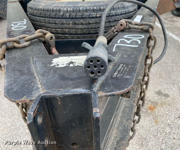 image for item MG9785 2013 PJ  flatbed trailer