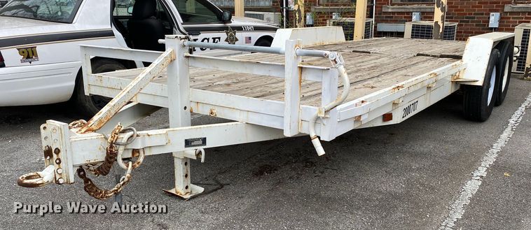 image for item MG9786 2000 Starlite 83-H206CR  equipment trailer